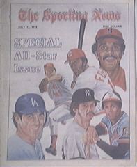 The Sporting News 7/15/1978 SPECIAL ALL-STAR ISSUE
