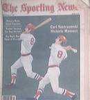 The Sporting News 9/15/1979 Carl Yastrzemski cover
