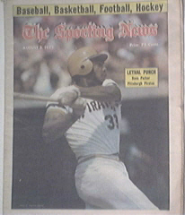 The Sporting News 8/2/1975 DAVES PARKER Pirates cov