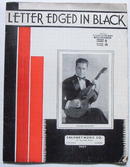 Letter Edged in Black - Frank Marvin Guitar Music, 1935