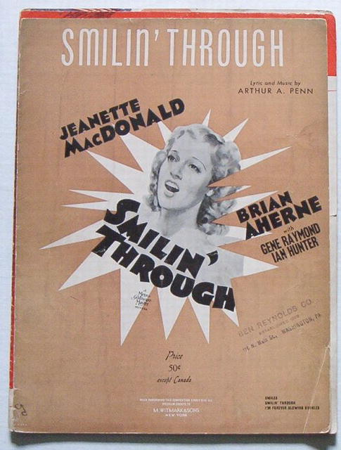 Smilin' Through -1925 Jeanette MacDonald / Brian Aherne