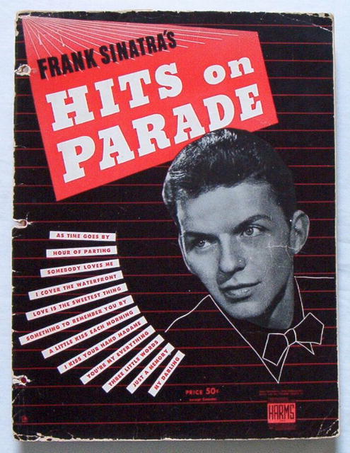 Frank Sinatra's Hits on Parade- 1943 songs/ sheet music