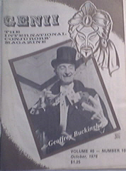 GENII Magazine 10/1976 Geoffrey Buckingham