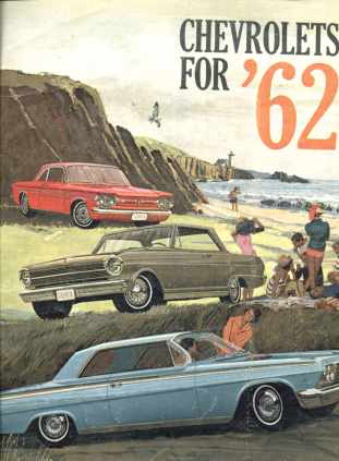 Chevrolets for '62 beautiful illustrations