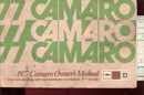 Great 1977 Chevy Camaro Owners Manual