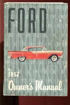 Ford 1957 Owners Manual illustrated