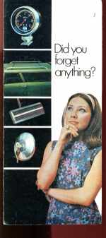 Chrysler Mopar Products Brochure 1981