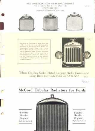 1925 Ford Radiators Dealers Ads Illustrated