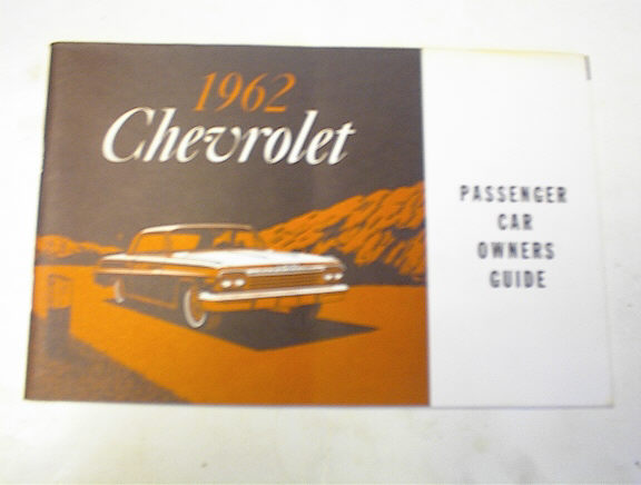 1962 Chevrolet Passenger Car Owners Guide
