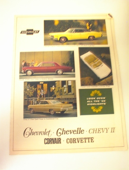 1966 Chevrolet-Chevelle-ChevyII-Corvair-