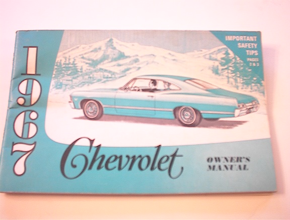 1967 CHEVROLET Owner's Manual