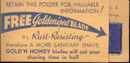 Gold'N Honey Razor Blade Sample sealed