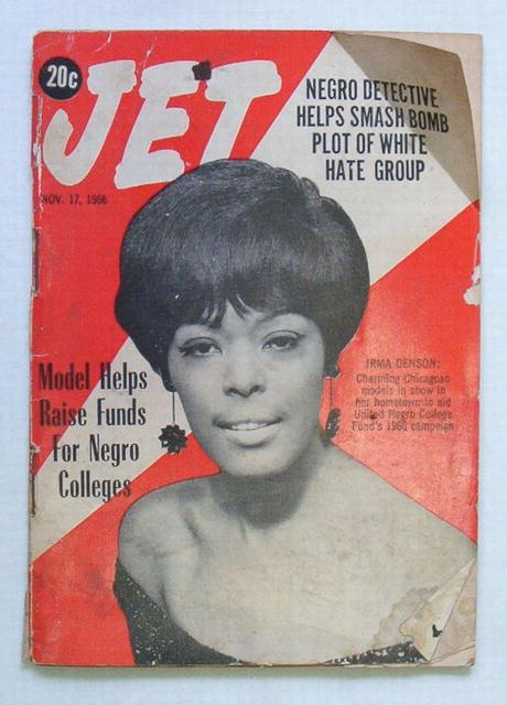 JET 11/17/66 Irma Denson helps Negro Colleges