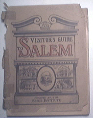 Visitor's Guide to Salem, Essex Inst., 1916