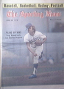 The Sporting News 6/21/1975 Andy Messersmith cover