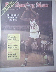 The Sporting News 1/12/1974 DR. J - Julius Erving Cover