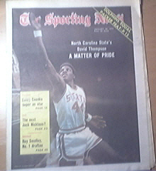 The Sporting News 1/26/1974 David Thompson cover