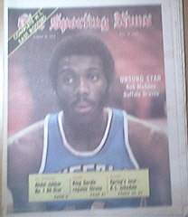 The Sporting News 3/23/1974 Bob McAdoo Cover