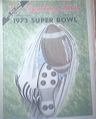 The Sporting News 1/13/1973 1973 SUPER BOWL