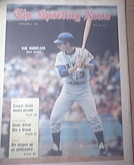 The Sporting News 9/5/1970 Bud Harrelson Cover
