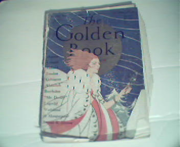 Golden Book-1/1927 D.H. Lawrence, Alfred Lord Tennyson!