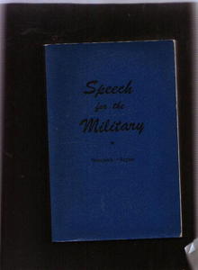 Speech for the Military, 1943