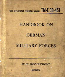 Handbook on German Military Forces