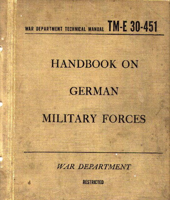 Handbook on German Military Forces
