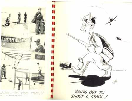 Great WW2 cartoons and photos 1943 Army AF