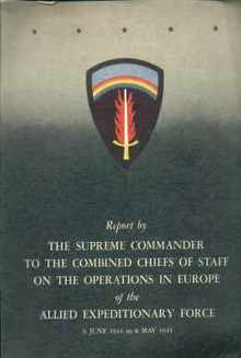 Operations in Europe Allieds Report 1945