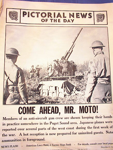 ANTI-AIRCRAFT GUN CREW PICTURE DEC 31,1941