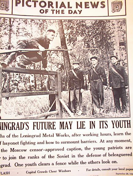 LEARN THE ART OF BAYONET FIGHTING 9-26-1941