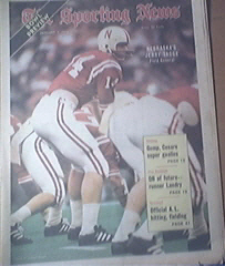 The Sporting News 1/1/1972 Nebraska's Jerry Tagge Cover