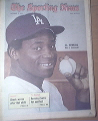 The Sporting News 10/9/1971 Al Downing Cover