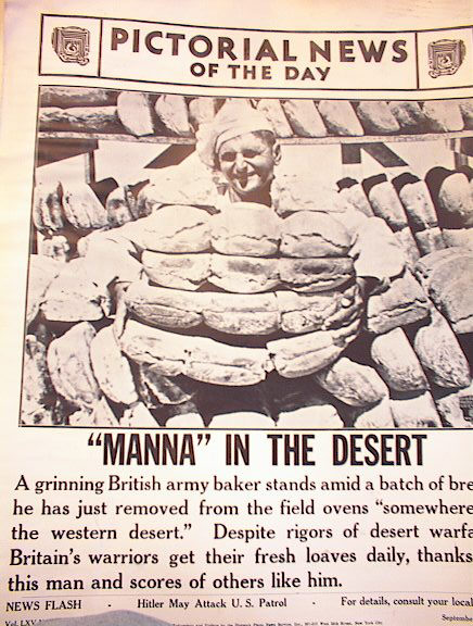 MANNA IN THE DESERT PHOTO SEPT 0,1941