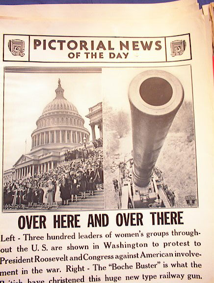 BOCHE BUSTER BRITISH RAILWAY GUN PHOTO 1941