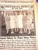 PHOTO OF UNIFORMS FOR WOMEN DEFENSE WORKERS