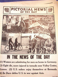 WOMEN SUBSTITUTING FOR MEN IN FARMS GERMANY
