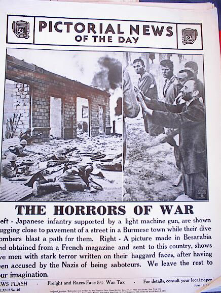 THE HORRORS OF WAR PHOTO'S JUNE 19,1942
