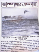 PHOTO OF CREW ABANDONED BURNING LEXINGTON