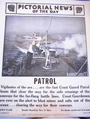 PHOTO OF COAST GAURD PATROL CLEARING THE WAY