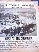 PHOTO OF NAZI TANKS IN BULGARIA APRIL 25,1941