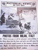 PHOTOS OF A BOMBED APARTMENT IN ITALY 1941