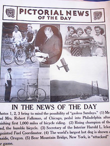 PHOTOS OF SECRETARY HAROLD L.ICKES 6-6-1941