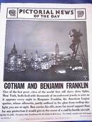 GOTHAM AND BENJAMIN FRANKLIN PHOTO 1941