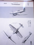HAWKER 'TYPHOON' U.K. FIGHTER..THIS RARE