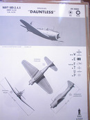 DOUGLAS 'DAUNTLESS' U.K. U.S.A. DIVE BOMBER.