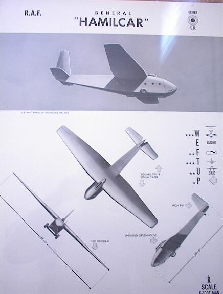 GENERAL 'HAMILCAR' U.K. GLIDER. RARE