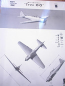 MITSUBISHI 'TYPE OO' JAPAN FIGHTER 1943 RARE