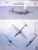 . GENERAL 'HOTSPUR II' U.K.GLIDER.1944 RARE